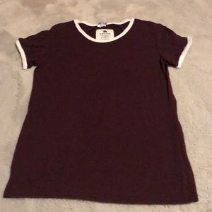 Maroon T shirt